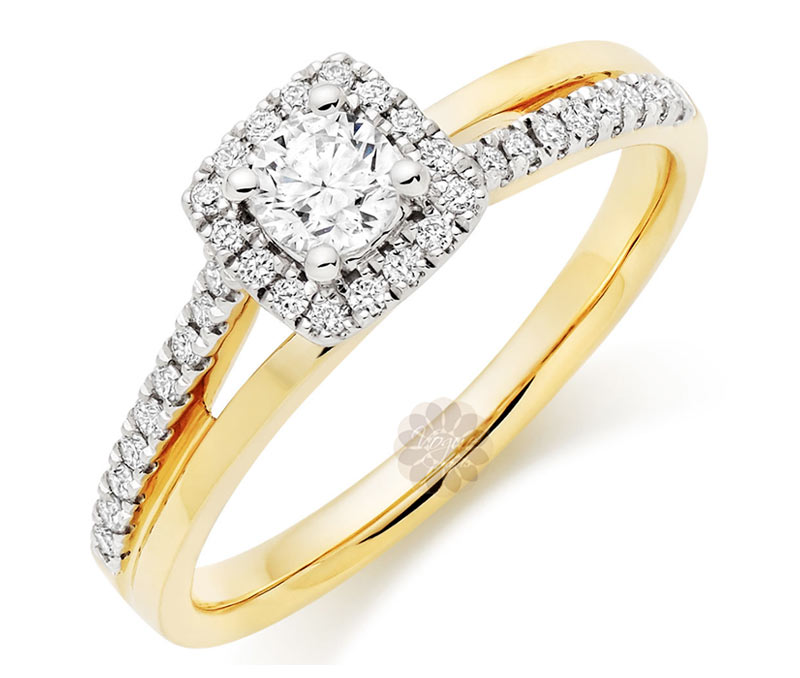 Vogue Crafts & Designs Pvt. Ltd. manufactures Crossover Diamond Ring at wholesale price.